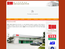Tablet Screenshot of kweksumchuan.com.sg